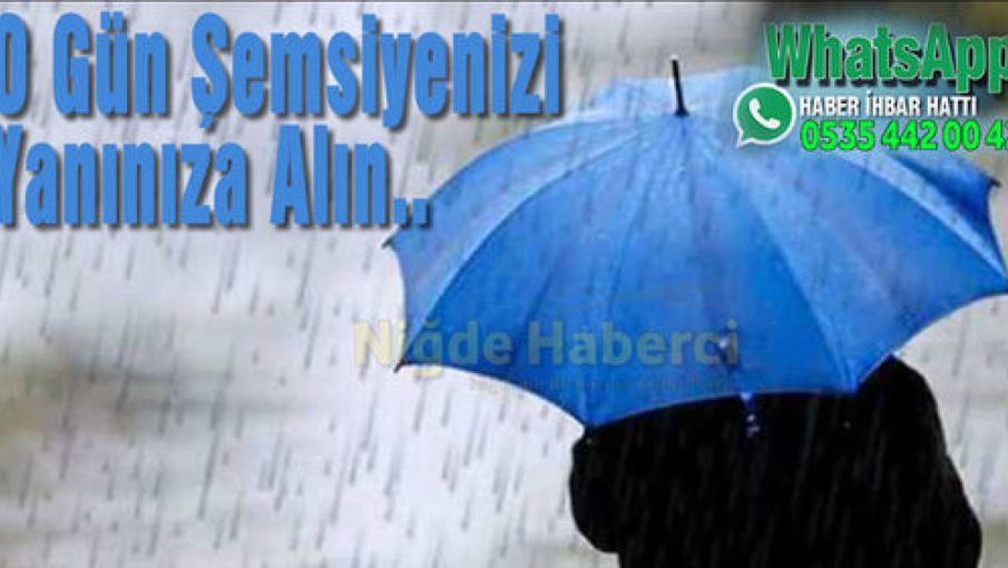 Niğde ve Çevresinde Hava Durumu Bol Yağışlı Geçecek..