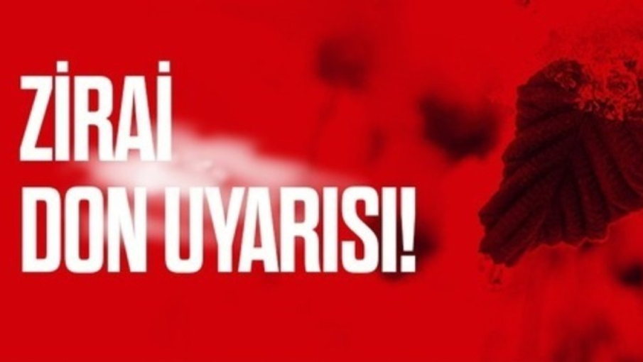 Niğde Valiliğinden Çiftçilerimize Zirai Don Uyarısı