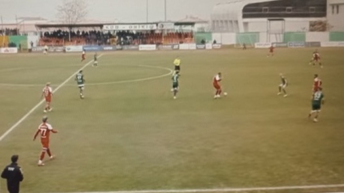 İlk Yarı Mükemmel, İkinci Yarı tek Golle Hüsran..