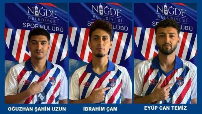 Niğde Belediyesispor'da 3 Yeni Transfer