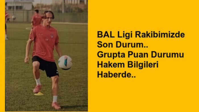 Pazar Günü Rakibimiz Adana Ekibi Adalet Gücüspor