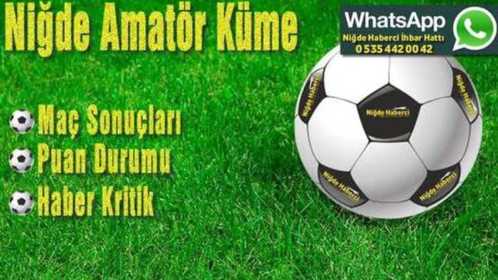 Niğde Amatör Küme Maç Sonuçları-Haber Kritik Sitemizde